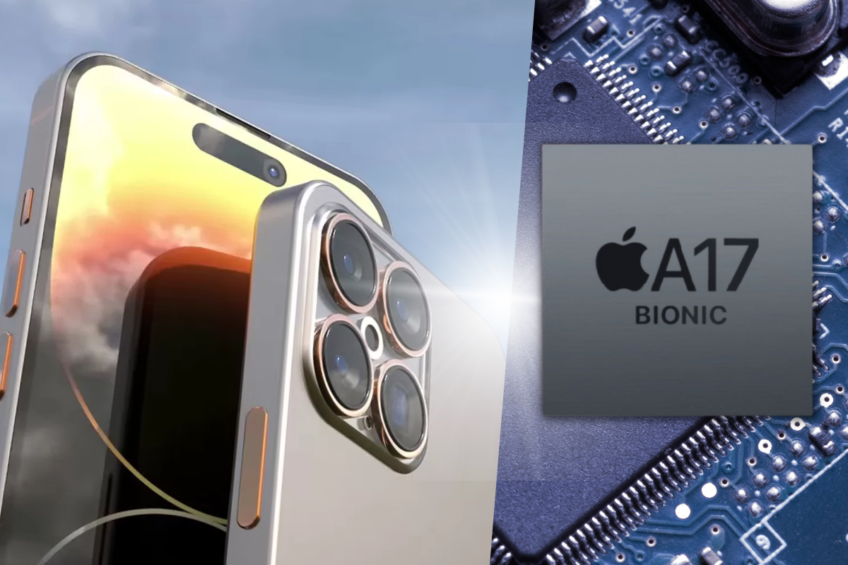 Con chip A17 Bionic được trang bị tr&ecirc;n iPhone 15 Pro sẽ đem đến những cải thiện đ&aacute;ng kể về hiệu suất của sản phẩm 