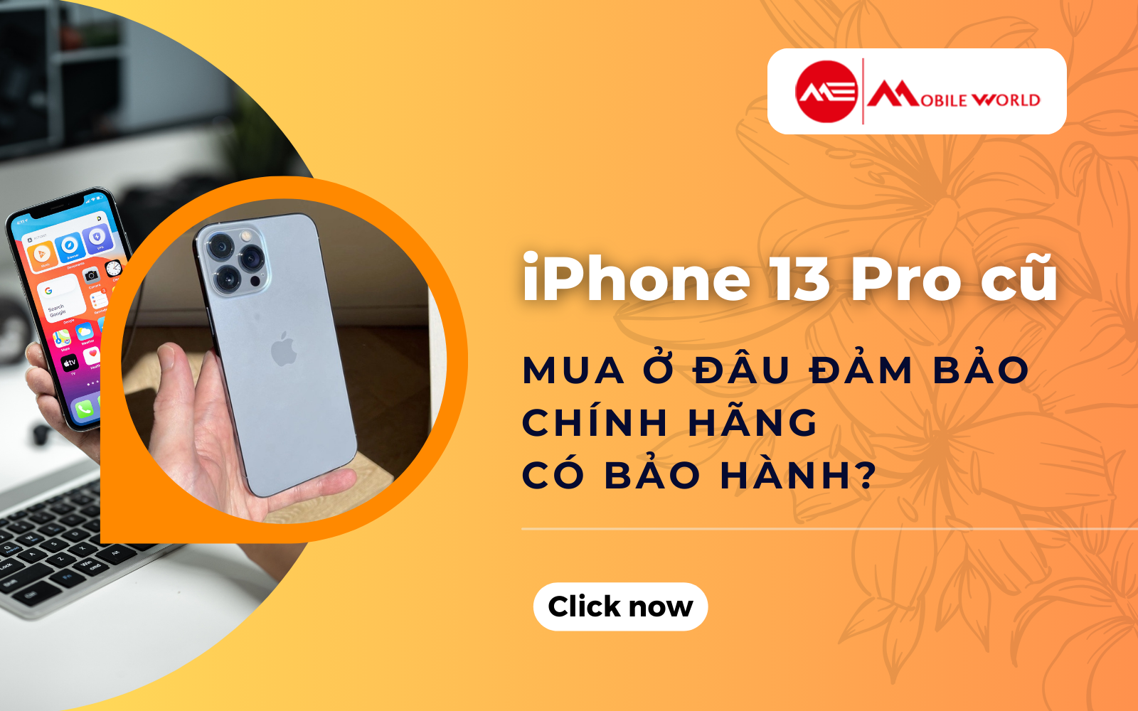 iPhone 13 Pro cũ mua ở đ&acirc;u đảm bảo ch&iacute;nh h&atilde;ng c&oacute; bảo h&agrave;nh?