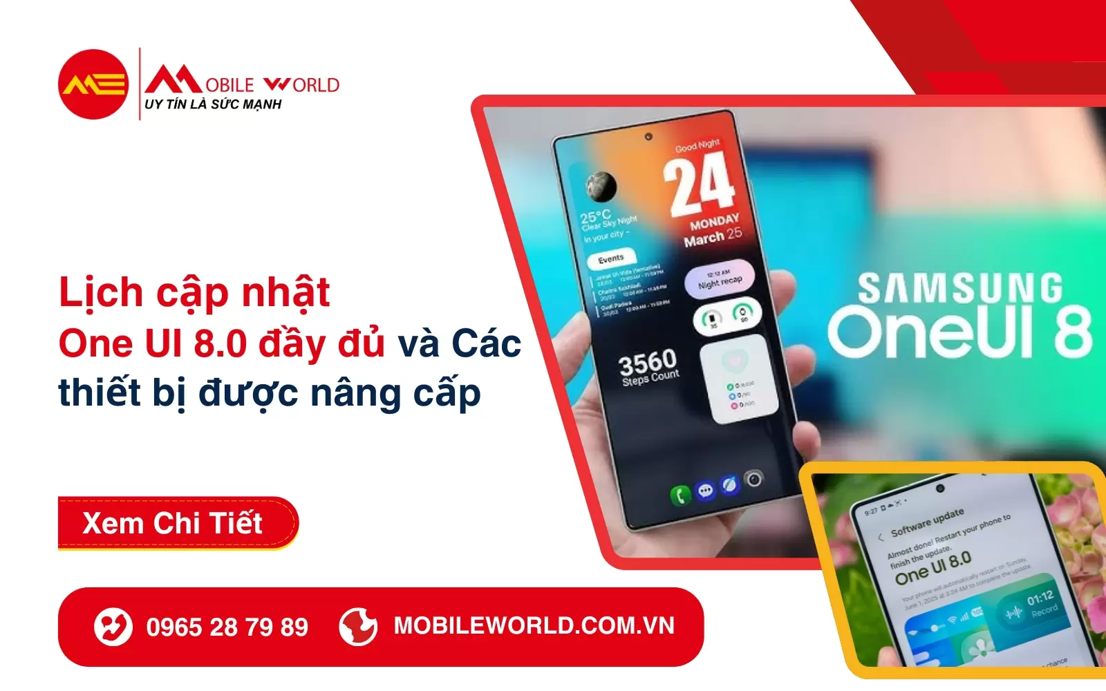 Lịch cập nhật One UI 8.0 đầy đủ và Các thiết bị được nâng cấp