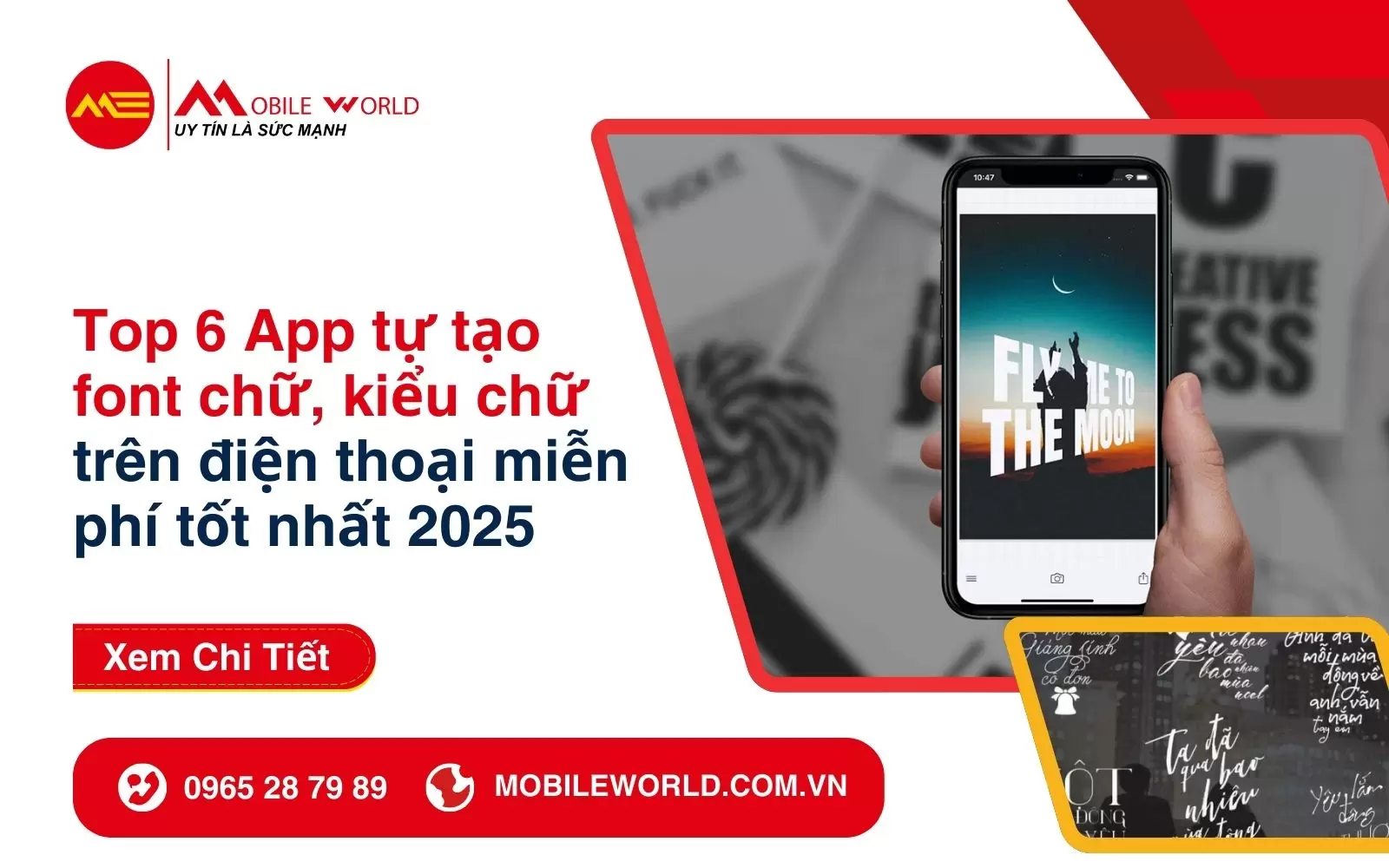 Top 6 App tự tạo font chữ, kiểu chữ trên điện thoại miễn phí tốt nhất 2025