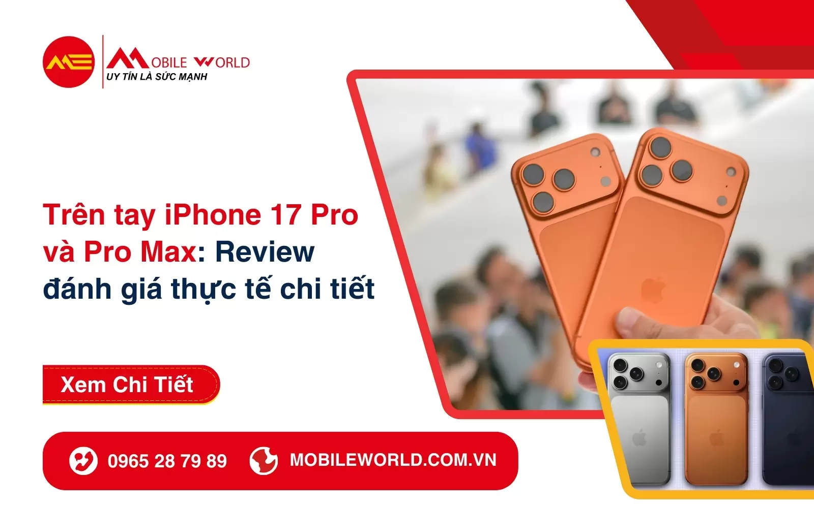 Trên tay iPhone 17 Pro (Max): Review đánh giá thực tế chi tiết