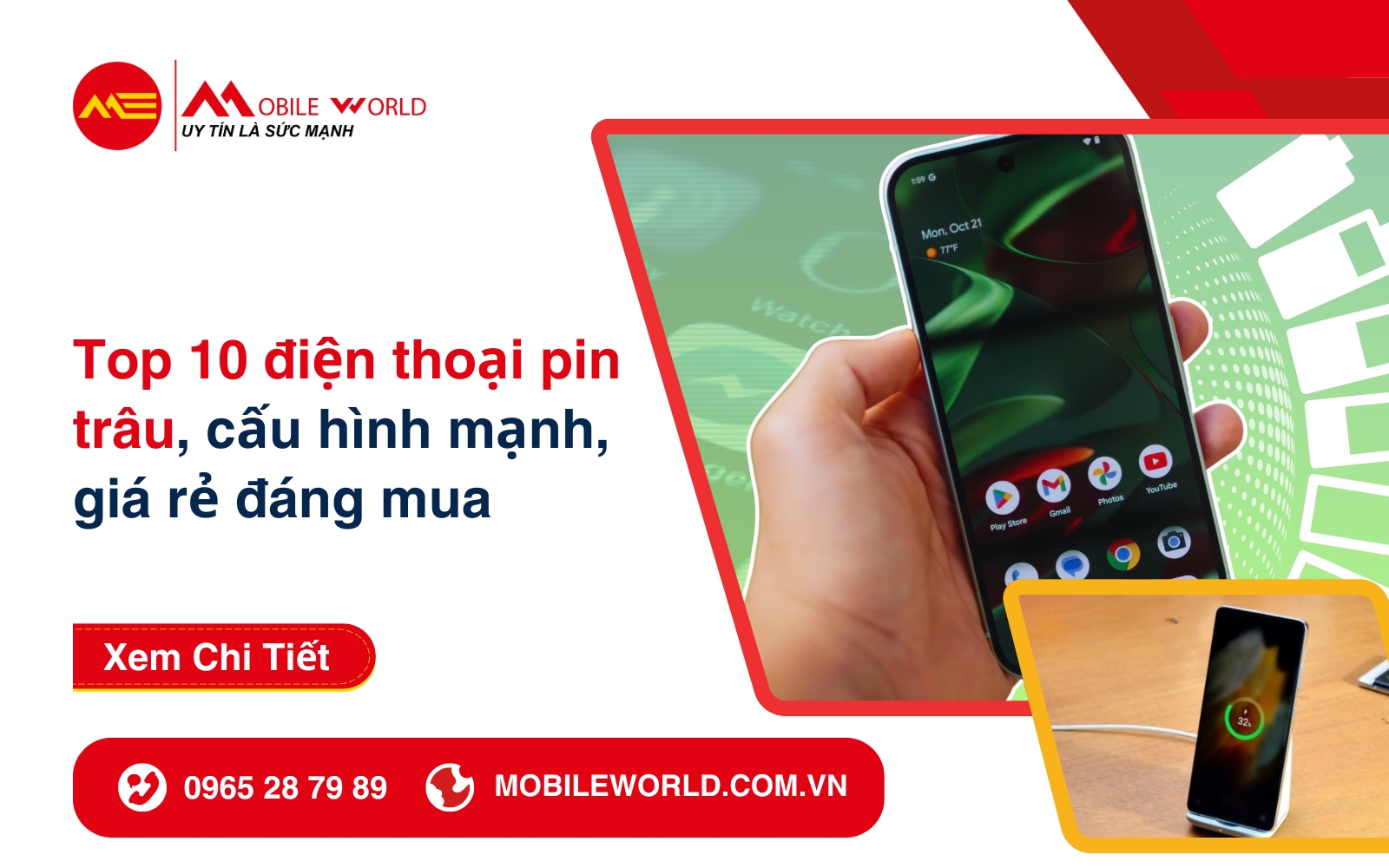 Kh&aacute;m ph&aacute; top 10 điện thoại pin tr&acirc;u, cấu h&igrave;nh cực mạnh