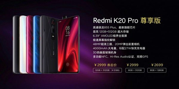 Redmi ra mắt K20 Pro Pemium