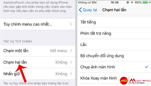 C&aacute;ch chụp m&agrave;n h&igrave;nh điện thoại iPhone tất cả c&aacute;c đời