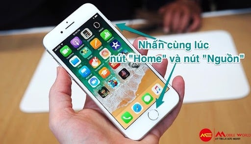 C&aacute;ch chụp m&agrave;n h&igrave;nh điện thoại iPhone tất cả c&aacute;c đời