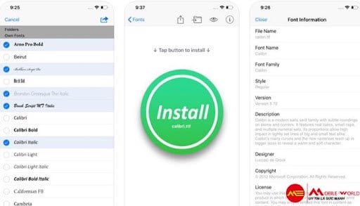 Gợi &yacute; c&aacute;c app đổi font chữ cho b&agrave;n ph&iacute;m iPhone th&ecirc;m c&aacute; t&iacute;nh