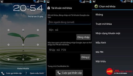 Lấy lại mật khẩu cho điện thoại Android khi lỡ quên