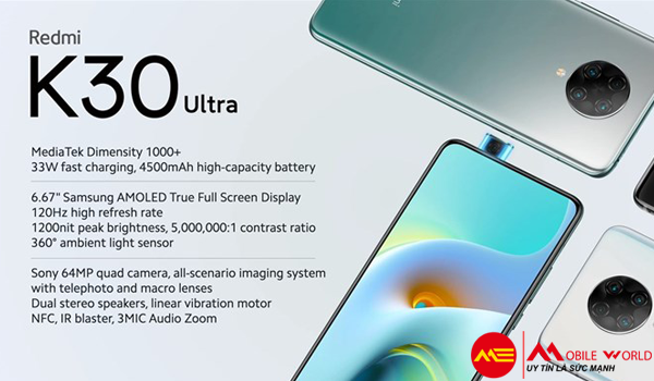 Review chi tiết từ A đến Z Redmi K30 Ultra