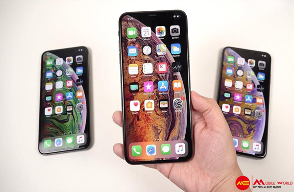 So sánh bộ 3 iphone X, iphone XS và iphone XS Max