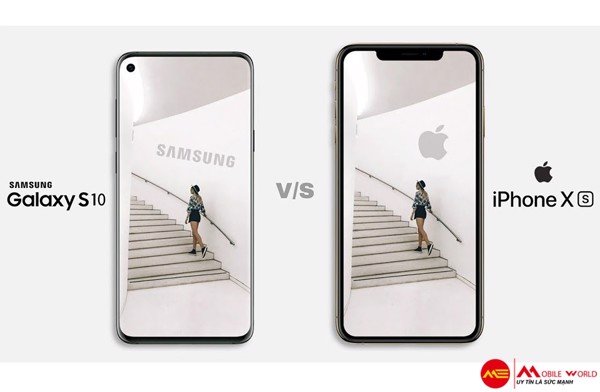 So s&aacute;nh N&ecirc;n mua Samsung Galaxy S10 cũ hay iphone XS cũ
