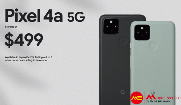 T&igrave;m hiểu chi tiết Google Pixel 4a 5G: si&ecirc;u phẩm tầm trung