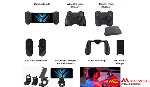 Trên tay gaming phone ASUS Rog Phone 5 & 5 Pro đỉnh cao