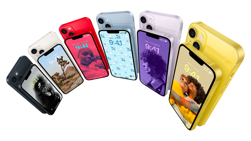iPhone 14 với v&ocirc; v&agrave;n m&agrave;u sắc, thỏa sức lựa chọn theo sở th&iacute;ch của bạn