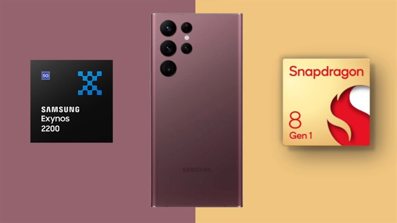 C&aacute;c loại chip được sử dụng trong Samsung S22 Ultra
