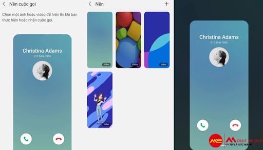 Cách cài hình nền cuộc gọi cho điện thoại Samsung cực nhanh