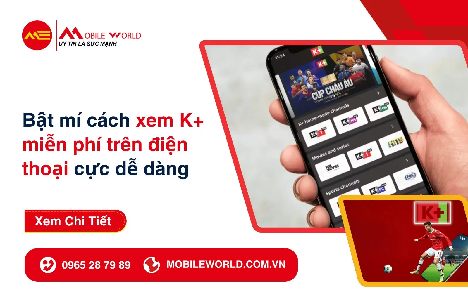 Bật mí cách xem K+ miễn phí trên điện thoại cực dễ dàng