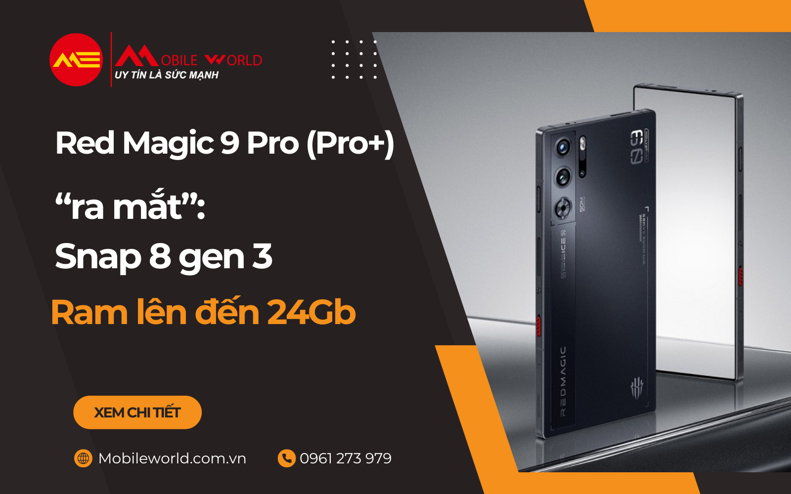 Red Magic 9 Pro (Pro+) chính thức