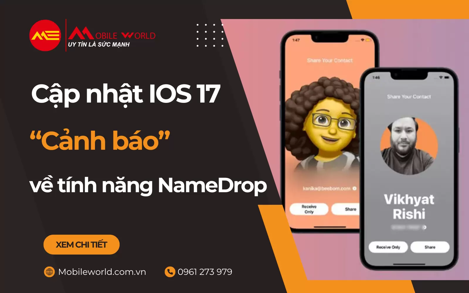 Cập nhật iOS 17: 
