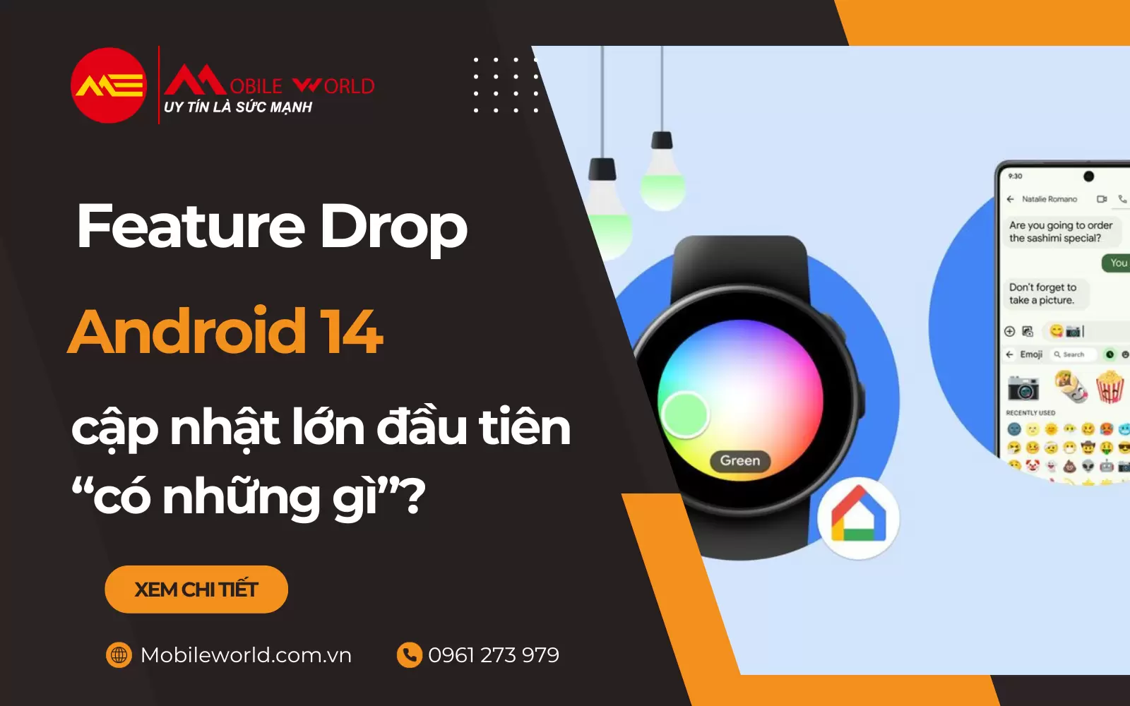 Gói cập nhật Tính năng lớn đầu tiên trên Android 14 (Feature Drop) có những gì?