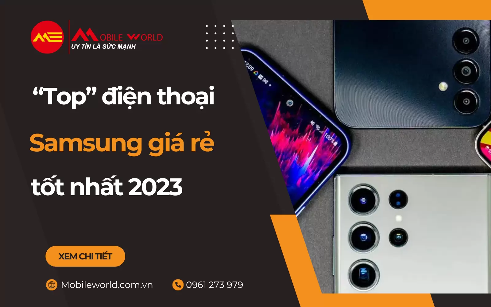 Top Điện thoại Android Samsung giá rẻ Tốt nhất 2023