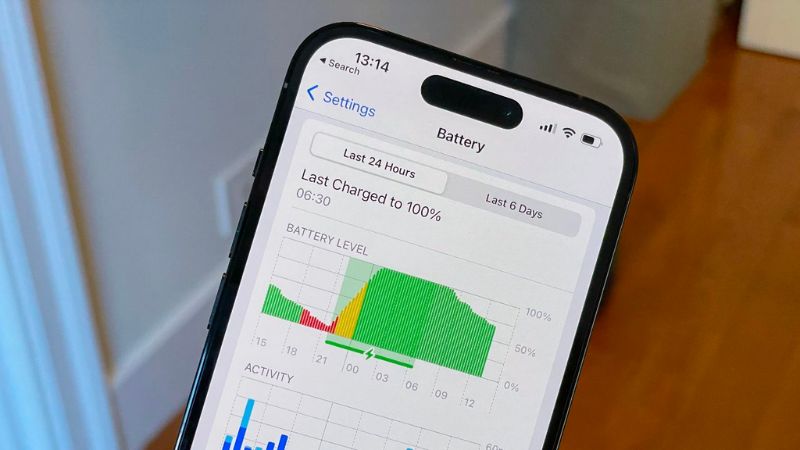 Sử dụng thêm ứng dụng Battery Testing