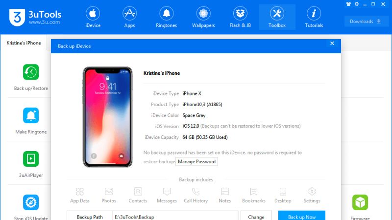 Tiếp tục sử dụng ứng dụng 3uTools