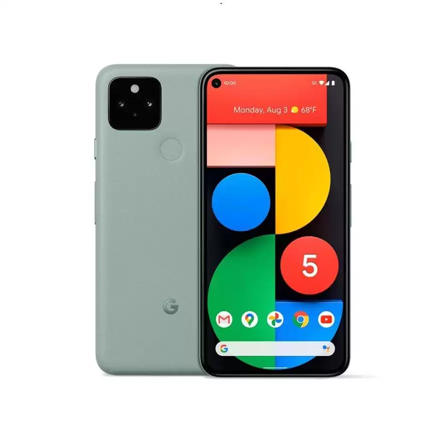 Google Pixel 5 5G Mới 99% Like new - Quốc tế ( 2 sim online ) - Xanh