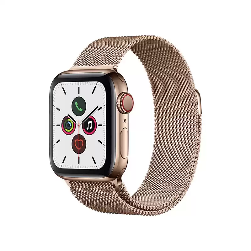 Apple Watch Series 5 (LTE) 44MM Khung Thép - Mới 100% Fullbox - Gold