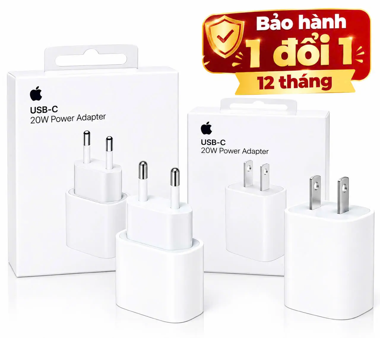 Sạc nhanh Apple iPhone 20W Type-C - Chính hãng Apple Việt Nam