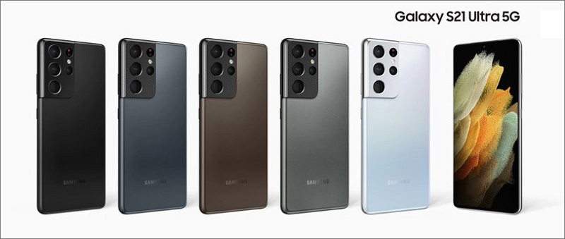 S21 Ultra có bảng màu khá “dễ dùng”