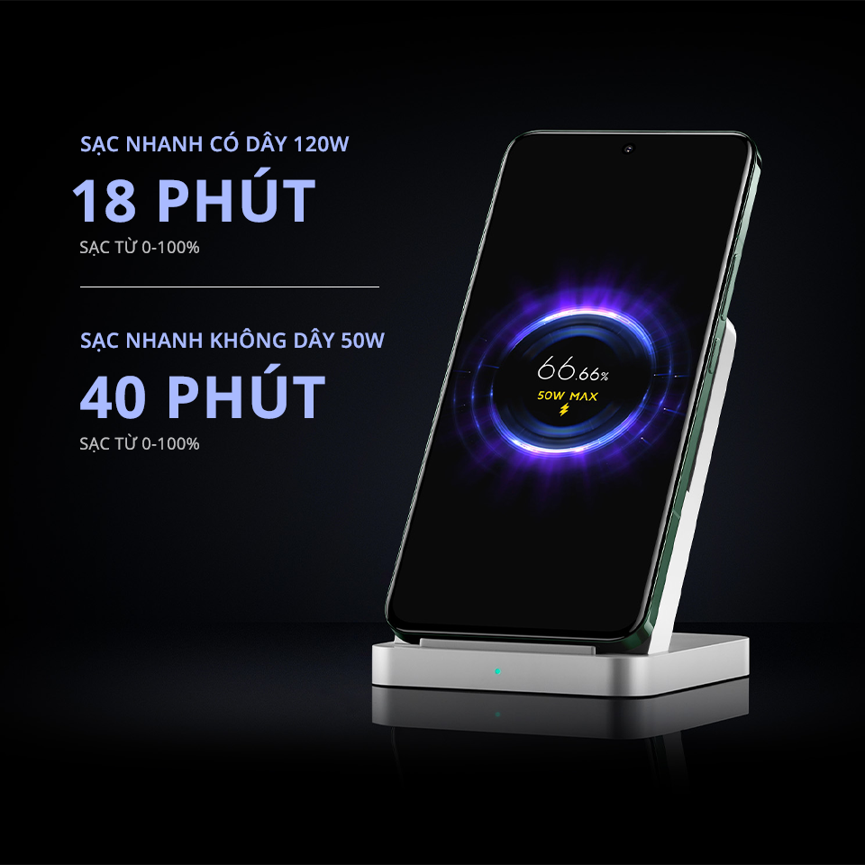 Khả năng sạc vượt trội