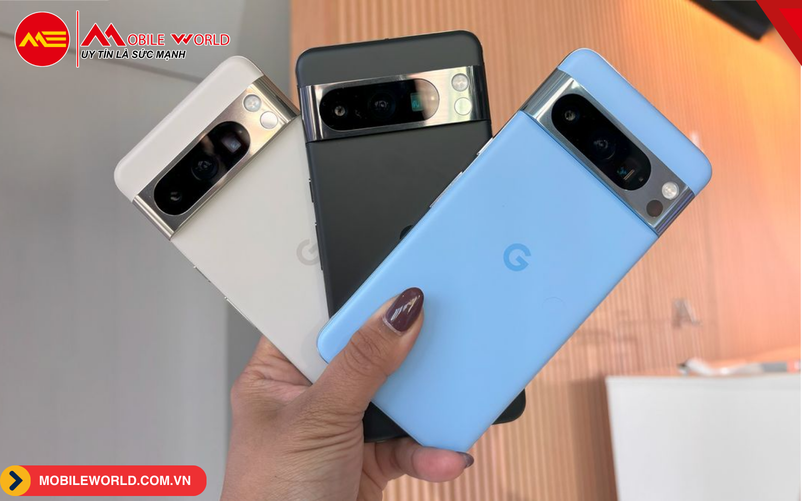  Các màu của Pixel 8 Pro