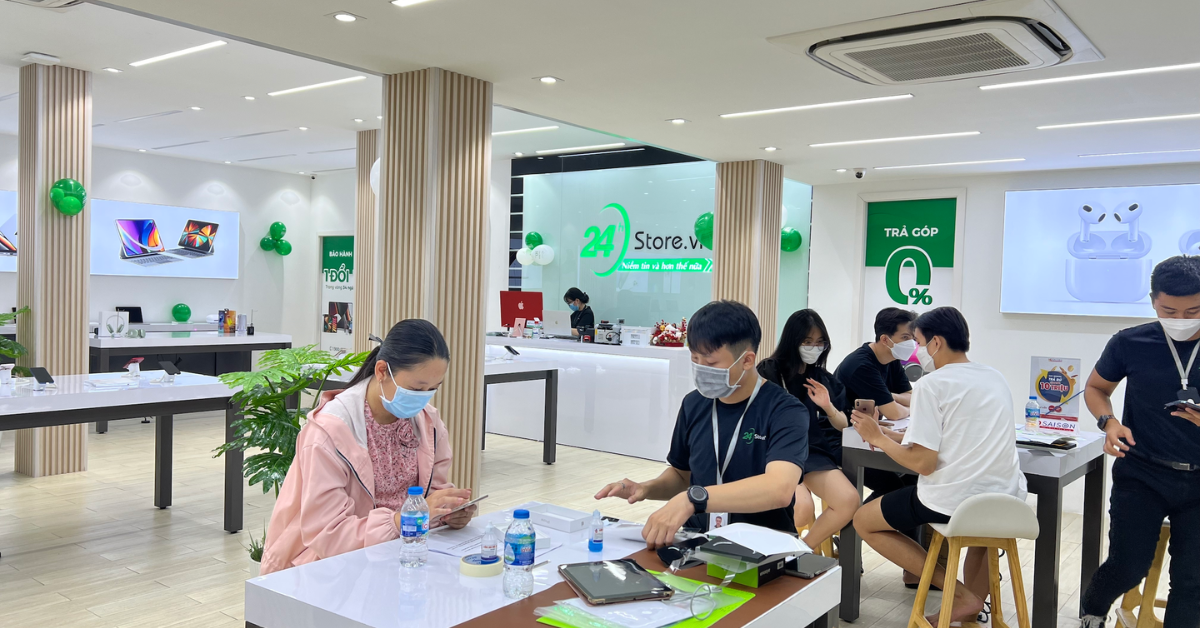 24H Store-Top 10 Cửa Hàng iPhone Cũ Uy Tín Tại HCM Sống Sót Qua Covid Phát Triển Mạnh Đến Nay