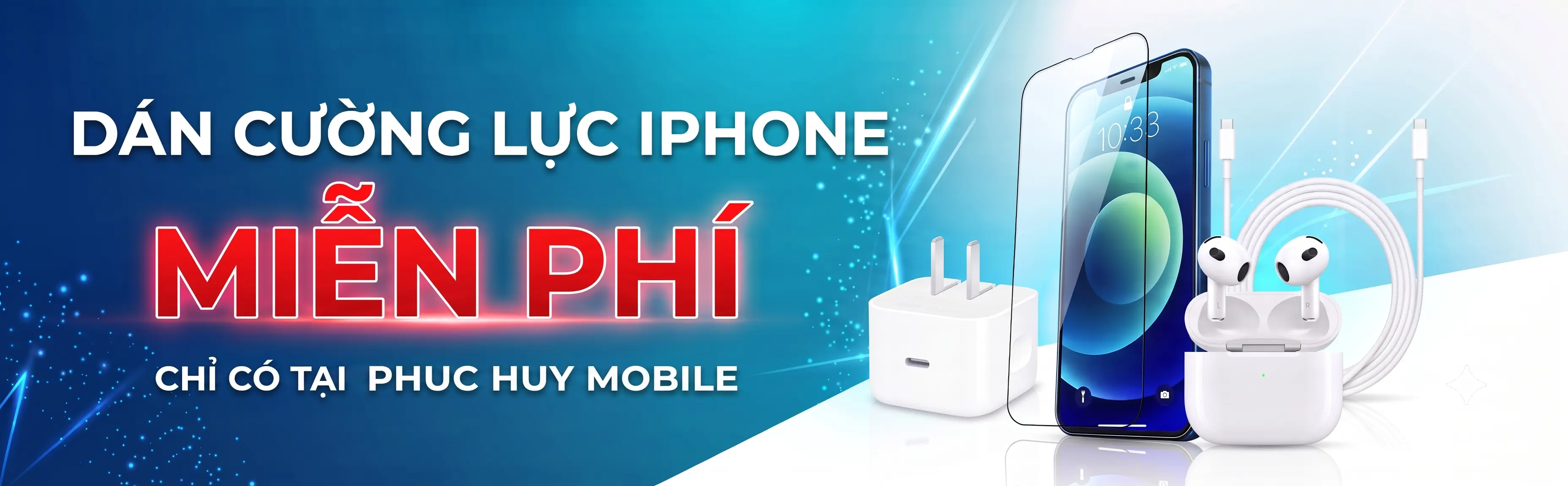 Dán cường lực Free
