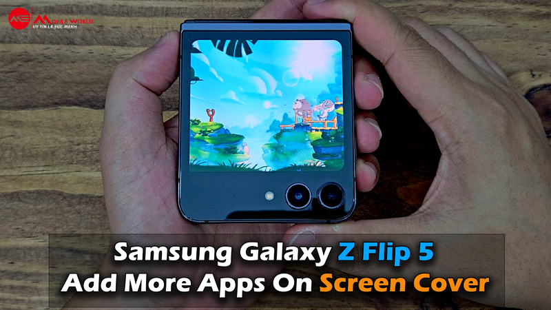Samsung Galaxy Z Flip 5 đ&atilde; cải tiến chức năng chụp ảnh ở chế độ rảnh tay
